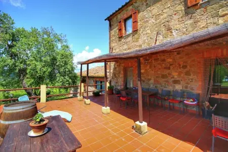 Casa Tiglio, Maison de vacances époustouflante en Toscane avec piscine - Photo 5