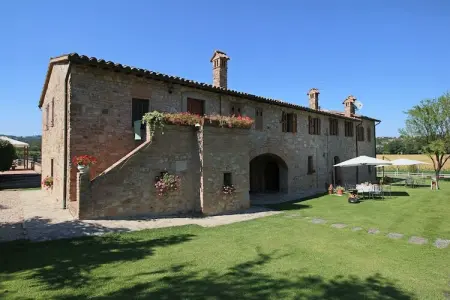 Casa Visietto, Manoir moderne avec piscine à Pian di San Martino - Photo 4