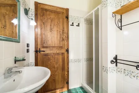 Casa Visietto, Manoir moderne avec piscine à Pian di San Martino - Photo 14