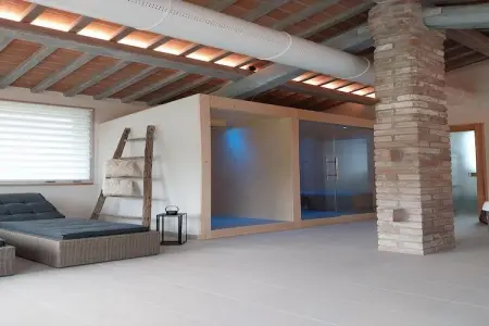 Casa Visietto, Manoir moderne avec piscine à Pian di San Martino - Photo 39