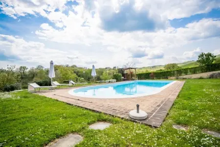Stalla, Ferme moderne avec piscine à Città di Castello - Photo 8