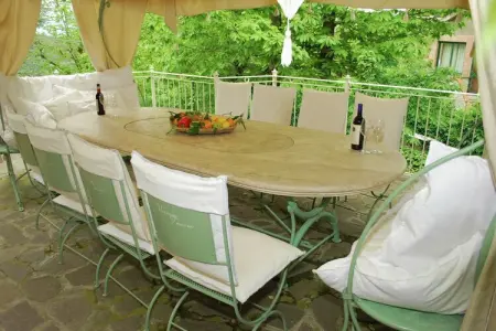 Sassetta Castagno, Spacieuse maison de vacances à Val Canina avec piscine - Photo 4