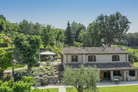 Villa Anna, Villa de campagne avec 2 tourbillons extérieurs et piscine chauffée - Photo 14
