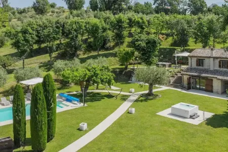 Villa Anna, Villa de campagne avec 2 tourbillons extérieurs et piscine chauffée - Photo 36