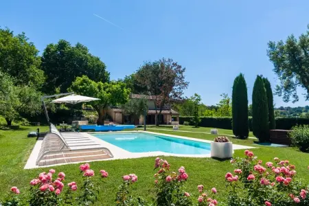 Villa Anna, Villa de campagne avec 2 tourbillons extérieurs et piscine chauffée - Photo 38