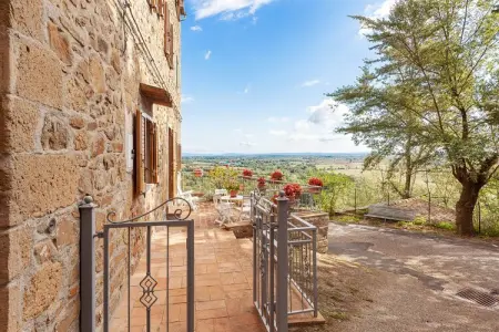 Rapiti da Valentino, Maison de vacances boutique avec terrasse à Sorano - Photo 7