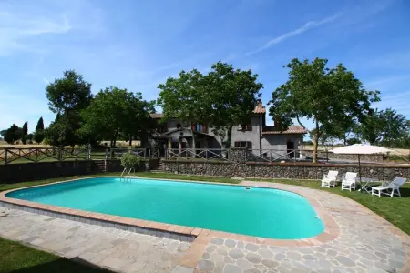 Bagnoregio 18, Ferme confortable à Bagnoregio en Italie avec piscine privée - Photo 1