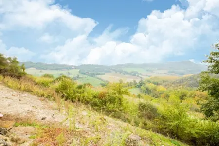 Il Belvedere, Magnifique villa avec piscine commune à Sermugnano - Photo 25