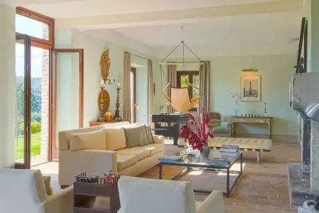 Villa Sparina, Vieille Villa à Sermugnano avec piscine à débordement - Photo 2