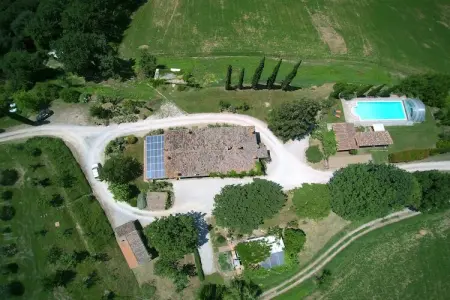 Villa Fiorella Dieci, Villa luxueuse avec piscine privée à San Venanzo - Photo 13