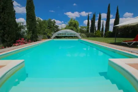 Villa Fiorella Dieci, Villa luxueuse avec piscine privée à San Venanzo - Photo 25