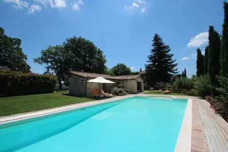 Villa Fiorella Dieci, Villa luxueuse avec piscine privée à San Venanzo - Photo 26