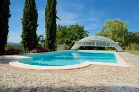 Villa Fiorella Dieci, Villa luxueuse avec piscine privée à San Venanzo - Photo 27