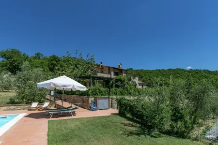 Zafferano, Ferme spacieuse avec piscine à Ficulle - Photo 5