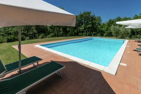 Zafferano, Ferme spacieuse avec piscine à Ficulle - Photo 7