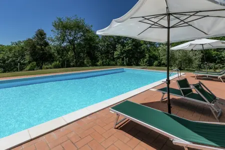 Zafferano, Ferme spacieuse avec piscine à Ficulle - Photo 8