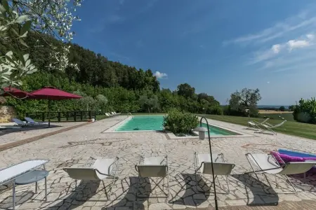 Il Leccio, Appartement moderne et luxueux avec piscine et vue magnifique, à 1 heure de Rome - Photo 27