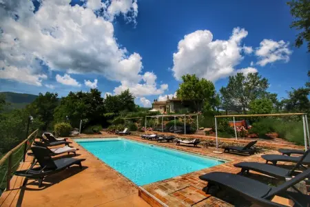 Ottodenari, Maison de campagne de luxe avec piscine à Umbertide - Photo 1