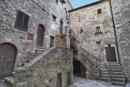 Torre Belvedere, Château médiéval avec piscine en forêt en Ombrie - Photo 30