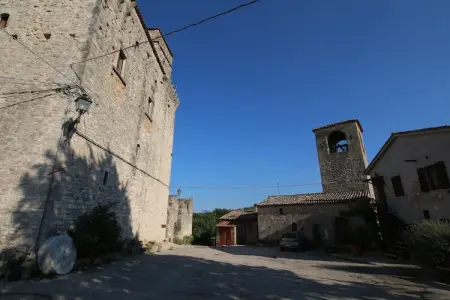 Torre Belvedere, Château médiéval avec piscine en forêt en Ombrie - Photo 32