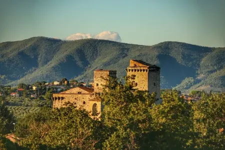 Torre Belvedere, Château médiéval avec piscine en forêt en Ombrie - Photo 34