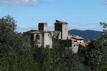 Torre Belvedere, Château médiéval avec piscine en forêt en Ombrie - Photo 35