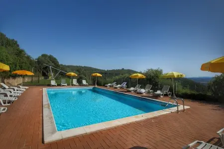 Club House, Mas cosy à Paciano avec piscine privée - Photo 5