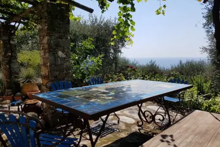 La Panoramica, Charmante villa avec terrasse dans la Riviera Liguria - Photo 24