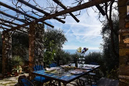 La Panoramica, Charmante villa avec terrasse dans la Riviera Liguria - Photo 26