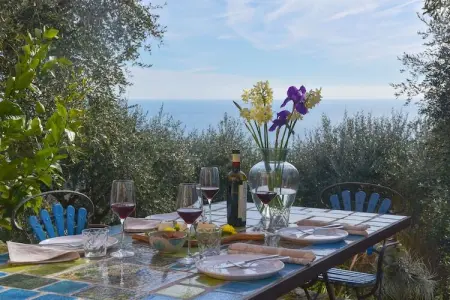 La Panoramica, Charmante villa avec terrasse dans la Riviera Liguria - Photo 36