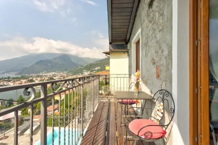 Romantica, Maison de vacances moderne avec piscine à Gravedona - Photo 18