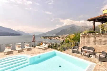 Romantica, Maison de vacances moderne avec piscine à Gravedona - Photo 34