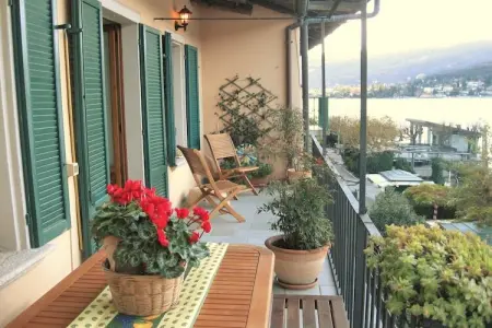 Casa Lamberti dei Pescatori - Terrazzo, Demeure vintage près du lac dans le Piémont - Photo 25