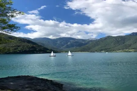 Villa Etti Bilo - Fronte Lago, Charmante maison de vacances près du lac Ledro pour 6, parc - Photo 23