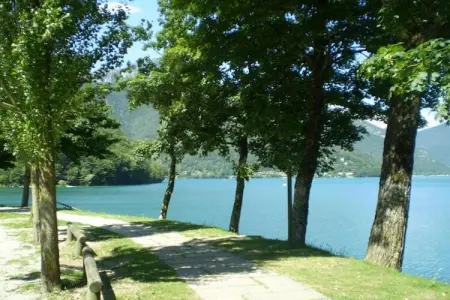 Villa Etti Bilo - Fronte Lago, Charmante maison de vacances près du lac Ledro pour 6, parc - Photo 38