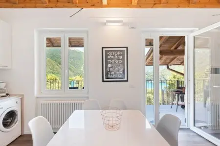 Casa Europa, Maison de vacances à Molina di Ledro avec piscine - Photo 15