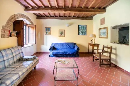 Loggia, Maison de vacances cosy avec piscine en Toscane - Photo 2