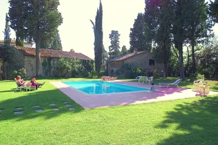 Loggia, Maison de vacances cosy avec piscine en Toscane - Photo 7