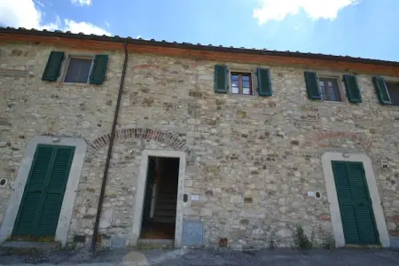 La Casa dei Due Olivi, Ferme rustique à San Baronto avec piscine - Photo 14