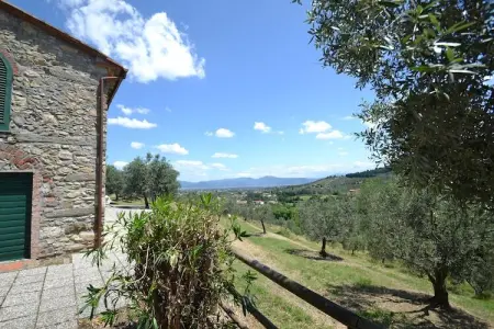 La Casa dei Due Olivi, Ferme rustique à San Baronto avec piscine - Photo 25