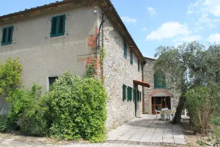 La Casa dei Cinque Olivi, Charmante ferme à San Baronto avec piscine - Photo 25