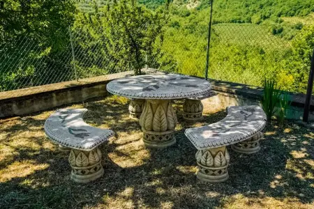 Villa Nonno, Villa exotique à Pieve San Giovanni avec piscine - Photo 22