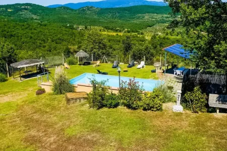 Villa Nonno, Villa exotique à Pieve San Giovanni avec piscine - Photo 29