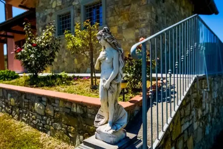 Villa Nonno, Villa exotique à Pieve San Giovanni avec piscine - Photo 31