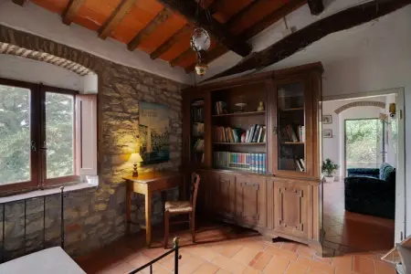 Belvedere Acacie, Ferme rustique à Castelfranco Piandiscò avec vue panoramique - Photo 10