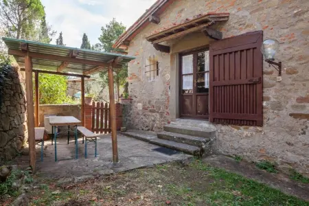 Belvedere Acacie, Ferme rustique à Castelfranco Piandiscò avec vue panoramique - Photo 28