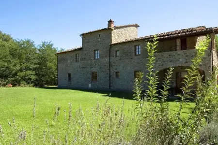 San Martino, Vaste maison de vacances à Bucine avec piscine privée - Photo 7