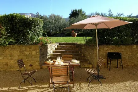 Podere Pulicciano Orciaia, Appartement cosy à Castelfranco di Sopra, pelouse et piscine - Photo 14
