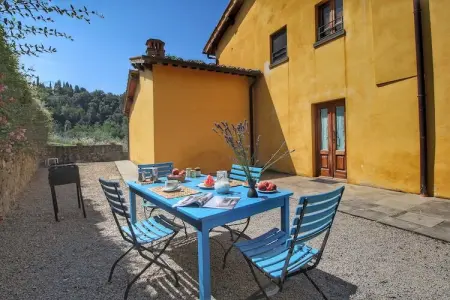 Podere Pulicciano Orciaia, Appartement cosy à Castelfranco di Sopra, pelouse et piscine - Photo 15