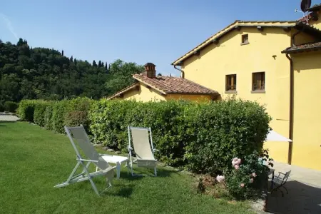 Podere Pulicciano Orciaia, Appartement cosy à Castelfranco di Sopra, pelouse et piscine - Photo 17